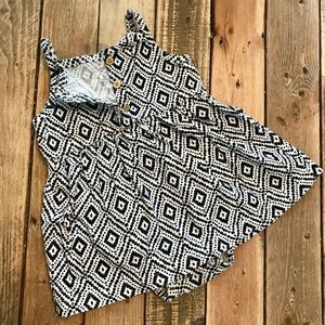 Aztec print dress